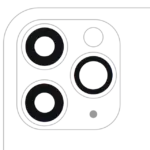 Sticla Camera Spate Cu Adeziv iPhone 11 Pro / Pro Max (3 Piece Set) (10 Pack) Premium
