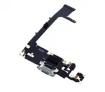 Cablu Flex Port Incarcare Cu Placa iPhone 11 Pro Premium (Silver) - imagine 4