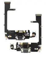 Cablu Flex Port Incarcare Cu Placa iPhone 11 Pro AMPlus (Midnight Green) - imagine 2