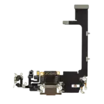 Cablu Flex Port Incarcare Cu Placa iPhone 11 Pro AMPlus (Gold)