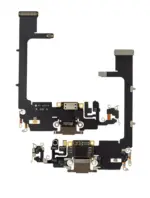 Cablu Flex Port Incarcare Cu Placa iPhone 11 Pro AMPlus (Gold) - imagine 2