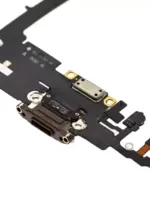 Cablu Flex Port Incarcare Cu Placa iPhone 11 Pro AMPlus (Gold) - imagine 4
