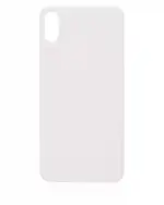 Capac Spate Sticla iPhone XS (No Logo) (Silver) - imagine 3