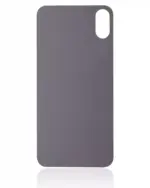 Capac Spate Sticla iPhone XS (No Logo) (Silver) - imagine 4
