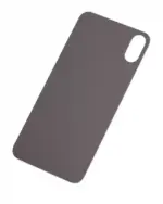 Capac Spate Sticla iPhone XS (No Logo) (Silver) - imagine 6