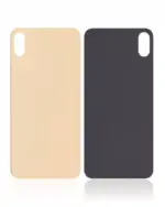 Capac Spate Sticla iPhone XS Max (No Logo) (Gold) - imagine 2