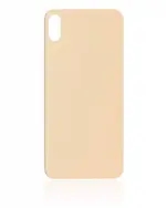 Capac Spate Sticla iPhone XS Max (No Logo) (Gold) - imagine 3