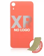 Capac Spate Sticla iPhone XR (No Logo) (Coral)