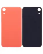 Capac Spate Sticla iPhone XR (No Logo) (Coral) - imagine 2