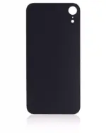 Capac Spate Sticla iPhone XR (No Logo) (Black) - imagine 3