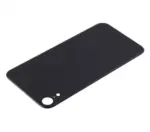 Capac Spate Sticla iPhone XR (No Logo) (Black) - imagine 5