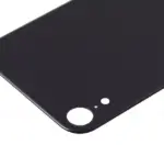 Capac Spate Sticla iPhone XR (No Logo) (Black) - imagine 6