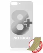 Capac Spate Sticla iPhone 8 Plus (No Logo) (Silver)