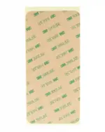 Capac Spate Sticla Cu Adeziv iPhone 8 Plus (No Logo) (Gold) - imagine 6