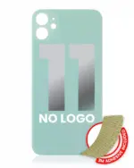 Capac Spate Sticla iPhone 11 (No Logo) (Green)