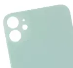 Capac Spate Sticla iPhone 11 (No Logo) (Green) - imagine 3