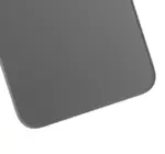 Capac Spate Sticla iPhone 11 Pro (No Logo) (Space Gray) - imagine 3
