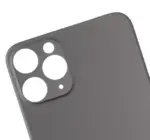 Capac Spate Sticla iPhone 11 Pro (No Logo) (Space Gray) - imagine 4