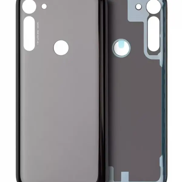 Capac Spate Sticla Motorola Moto G8 Power (Smoke Black)
