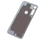 Capac Spate Sticla Motorola Moto G8 Power (Smoke Black) - imagine 5