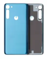Capac Spate Sticla Motorola Moto G8 Power (Capri Blue)