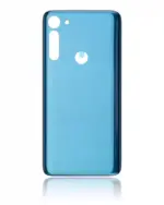 Capac Spate Sticla Motorola Moto G8 Power (Capri Blue) - imagine 3