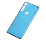 Capac Spate Sticla Motorola Moto G8 Power (Capri Blue) - imagine 5