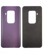 Capac Spate Sticla Motorola Moto One Zoom  Original (Cosmic Purple) - imagine 3