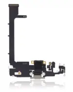 Cablu Flex port incarcare iPhone 11 Pro Max Used OEM Pull (Silver) - imagine 3