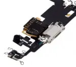 Cablu Flex port incarcare iPhone 11 Pro Max Used OEM Pull (Silver) - imagine 6