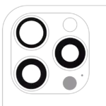 Sticla Camera Spate Cu Adeziv iPhone 15 Pro Max (3 Piece Set) AMPlus (10 Pack)