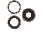 Sticla Camera Spate Cu Adeziv iPhone 15 Pro (3 Piece Set) AMPlus (10 Pack) - imagine 2