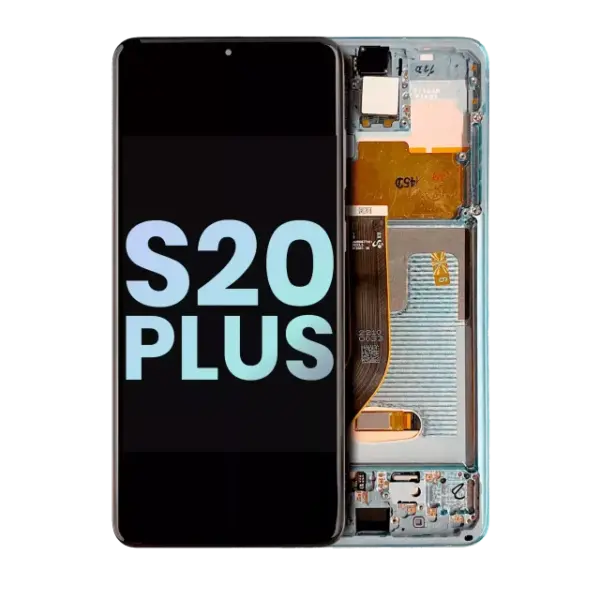 Display Samsung Galaxy S20 Plus 5G Oled Service Pack (Cloud Blue)