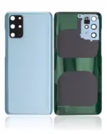 Capac Spate Sticla Samsung Galaxy S20 Plus 5G AMPlus (No Logo) (Cloud Blue) - imagine 2