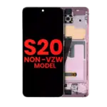 Display telefon Samsung Galaxy S20 5G (Non-Verizon 5G UW) AMPlus (Cloud Pink)