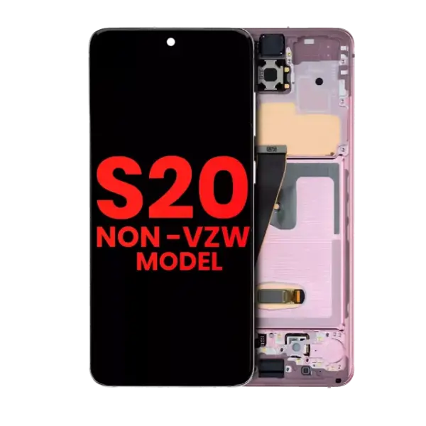 Display telefon Samsung Galaxy S20 5G (Non-Verizon 5G UW) AMPlus (Cloud Pink)