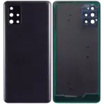 Capac Spate Samsung Galaxy A71 (A715) AMPlus (Prism Crush Black) - imagine 2