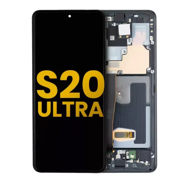 Display telefon Samsung Galaxy S20 Ultra (G988) Refurbished (Black)