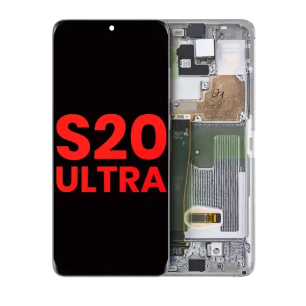 Display telefon Samsung Galaxy S20 Ultra (G988) AMPlus (White)