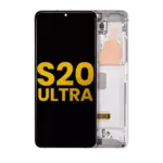 Display telefon Samsung Galaxy S20 Ultra (G988) Refurbished (White)