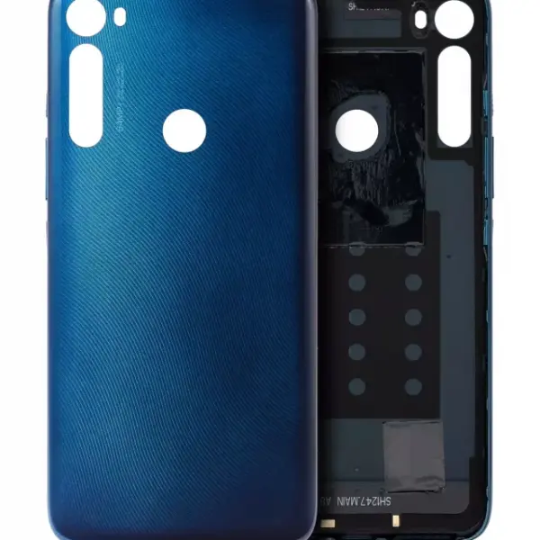 Capac Spate Sticla Motorola Moto One Fusion Plus (Twilight Blue)