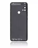 Capac Spate Sticla Motorola Moto E40 (Carbon Gray) - imagine 4