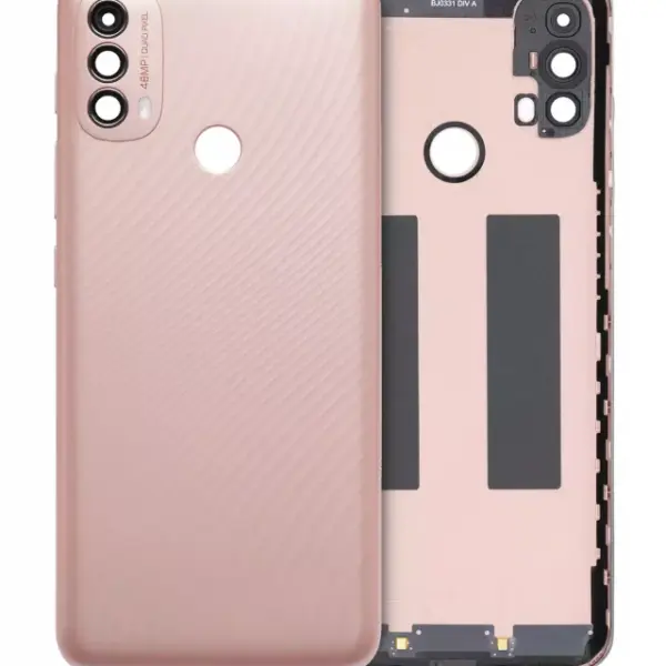 Capac Spate Sticla Motorola Moto E40 (Pink Clay)