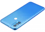Capac Spate Sticla Motorola Moto E30 (Digital Blue) - imagine 5