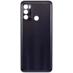 Capac Spate Sticla Motorola Moto G60 (Black) - imagine 3