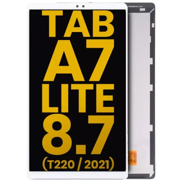 Display Tableta Samsung Galaxy Tab A7 Lite 8.7 (T220) Refurbished (White) (Fara Rama)
