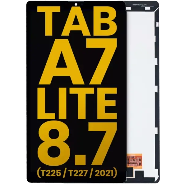 Display Tableta Samsung Galaxy Tab A7 Lite 8.7 (T225 / T227) Refurbished (Black) (Fara Rama)