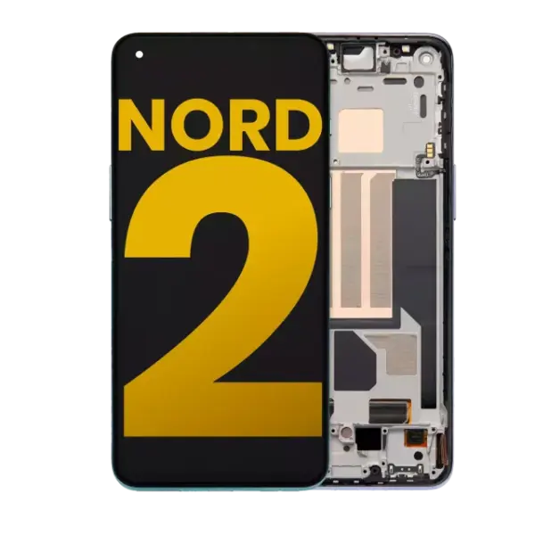 Display telefon OnePlus Nord 2 5G Refurbished (Gray Sierra)