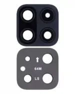 Geam Camera Spate Cu Adeziv Samsung Galaxy F42 5G (E426 / 2021) (Matte Black) - imagine 2
