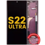 Display telefon Samsung Galaxy S22 Ultra (S908B) Refurbished (Burgundy)